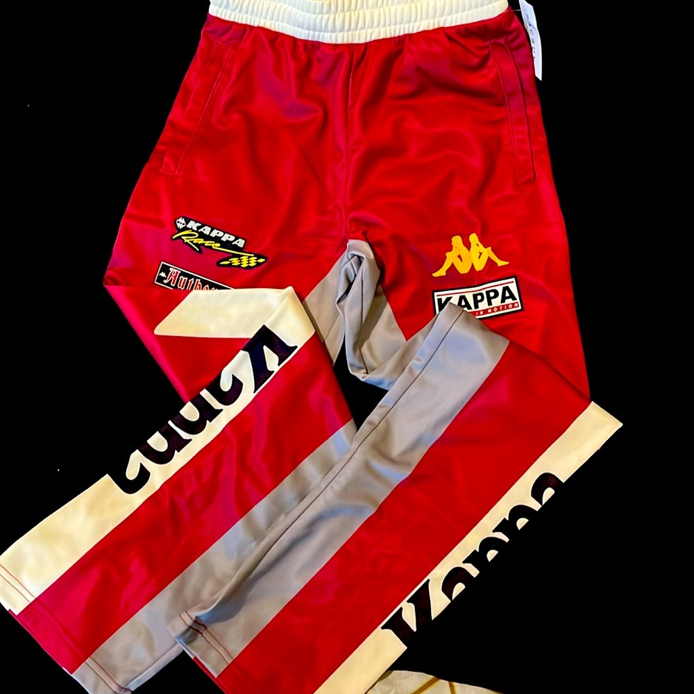 Size XS oversized fit Kappa brand track pants ..  Brand New w tags ..Never worn